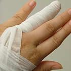 Bandaged Hand